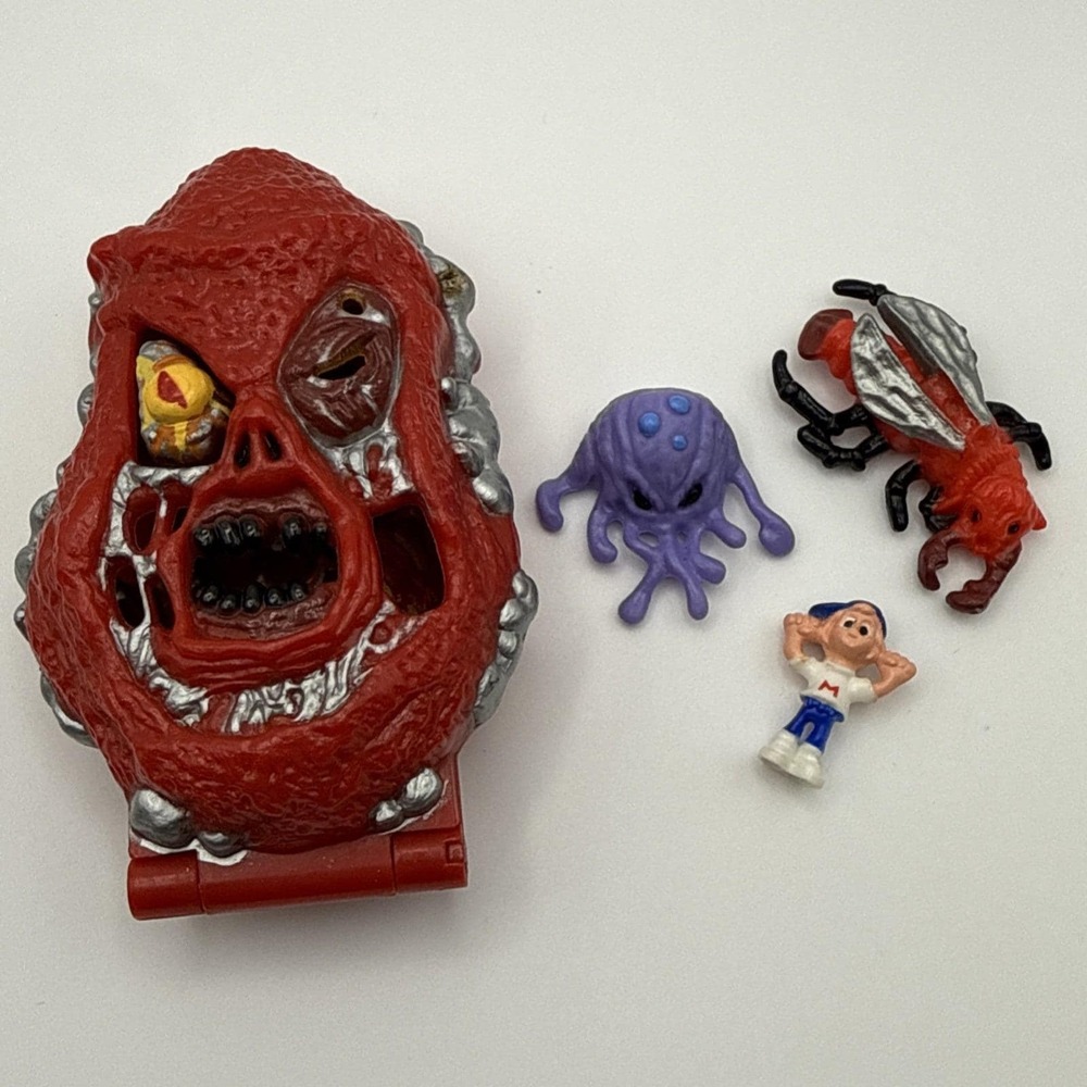 Mighty Max Horror Heads Lava Beast Vintage Bluebird Toys 1992 Complete